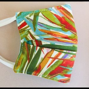 Water Color Palms print - Adult Face Mask *20Print